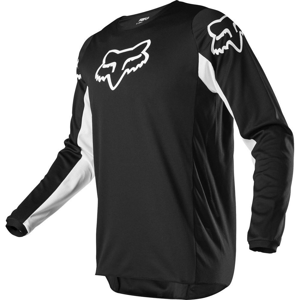 Мотоджерси Fox 180 Prix Jersey Black/White