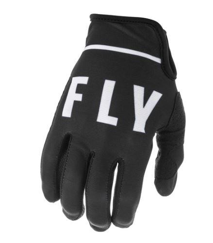Перчатки FLY RACING LITE чёрные/белые (2020)