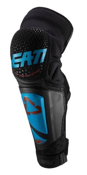 Наколенники Leatt 3DF Knee & Shin Guard Hybrid EXT Fuel/Black