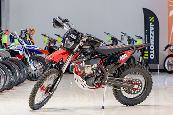 Мотоцикл кроссовый Zuumav K8 FX 450 (NC450) 21/18 Red