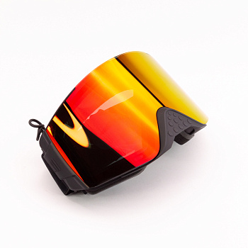 Очки кросс/эндуро с подогревом Full REVO Red